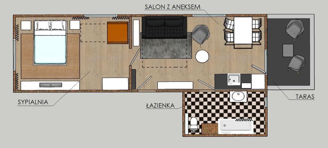 Apartament W Sasiedztwie Lasu 1800M Od Morza Сопот Екстериор снимка