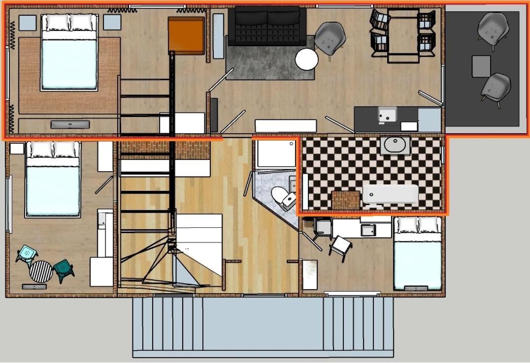 Apartament W Sasiedztwie Lasu 1800M Od Morza Сопот Екстериор снимка